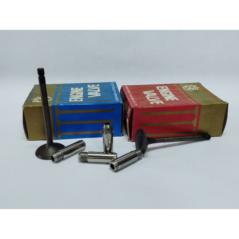 ISUZU TROOPER UBS69 BIGHORN 3.1 4JG2 ENGINE EXHAUST INLET VALVE & VALVE GUIDE