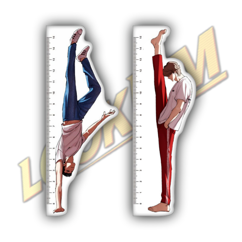 [LOOKISM] ไม้บรรทัดอะคริลิค 15cm V.2 (สวนแดเนียล, โจฮันเซง) | <show Samuth Generation> LOOISM ( yoose Matsuma) สินค้า MD อย่างเป็นทางการ