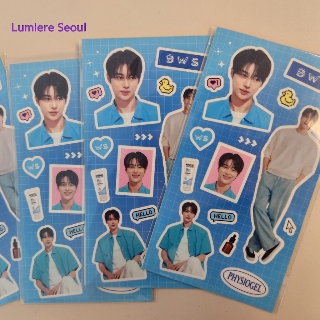 Byeon Woo Seok x Physiogel DIY สติ๊กเกอร์