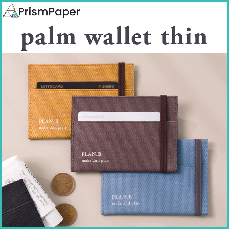 By.fulldesign Palm Wallet Thin Slim Wallet Simple Light Card Pocket made in korea