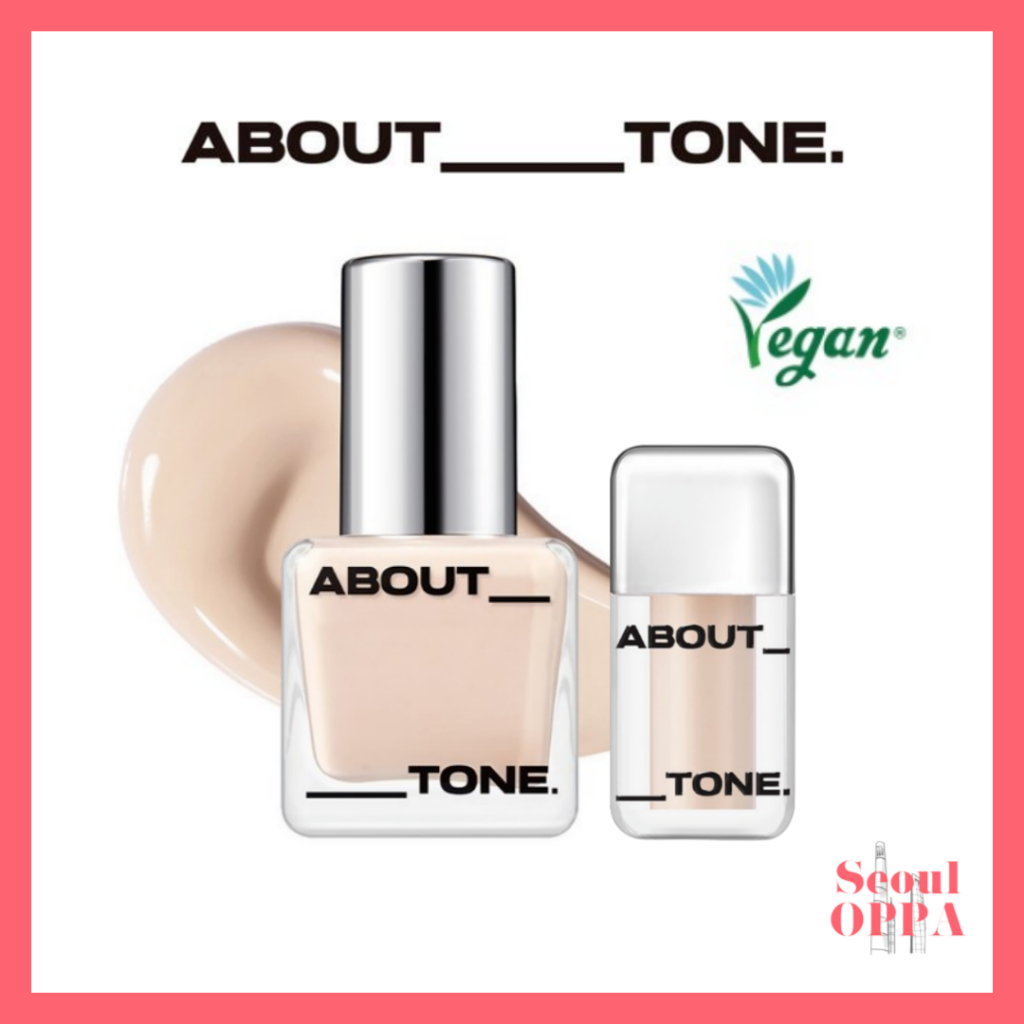 [ABOUT TONE] Skin Layer Fit Foundation 30ml Cover Fit Concealer 5.6g คอนซีลเลอร์ รองพื้น คุชชั่น