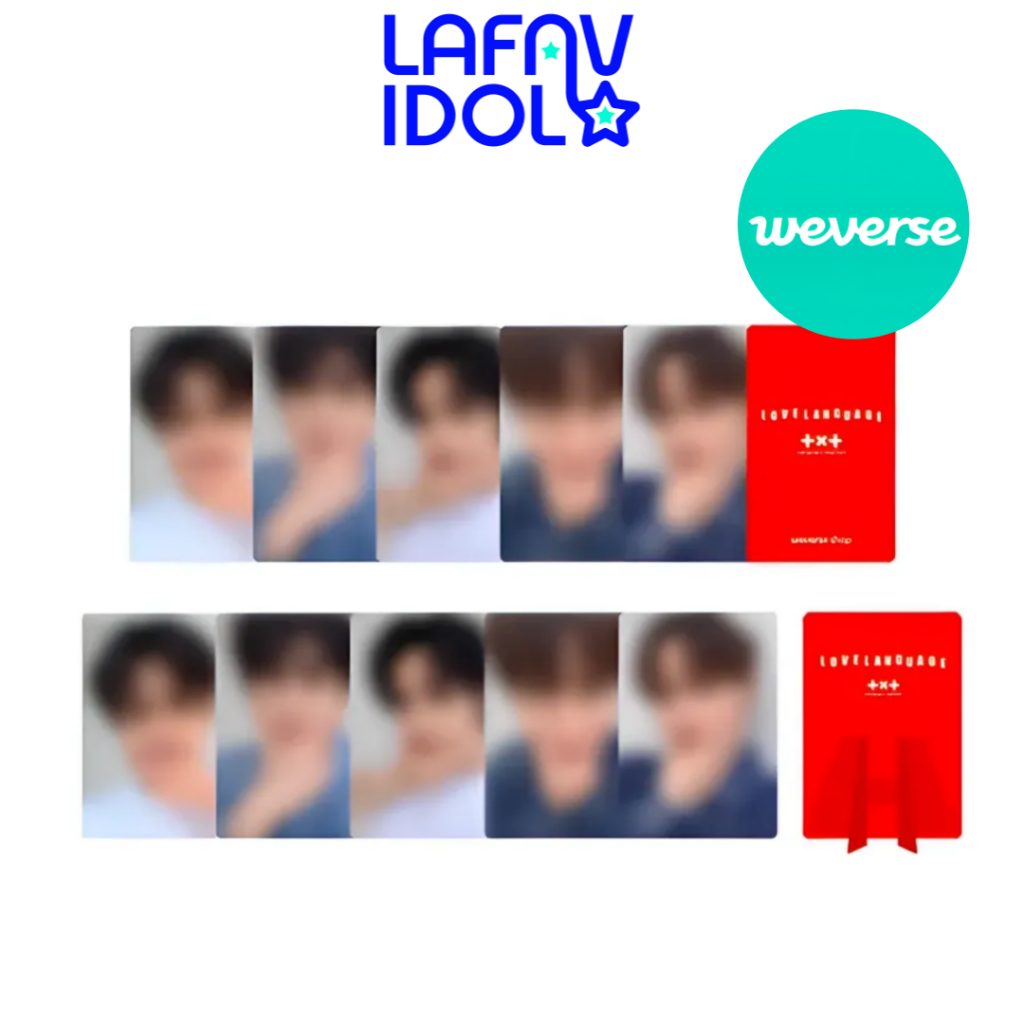 เท่านั้น POB) [TOMORROW X TOGETHER (TXT)] Love Language WEVERSE SHOP PHOTOCARD POB