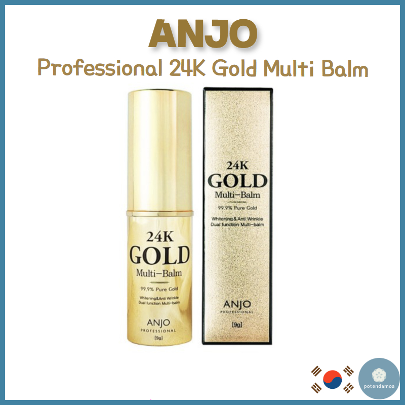 [Anjo] Professional 24K Gold Multi Balm 9g/1EA/1+1EA/1+1+1EA