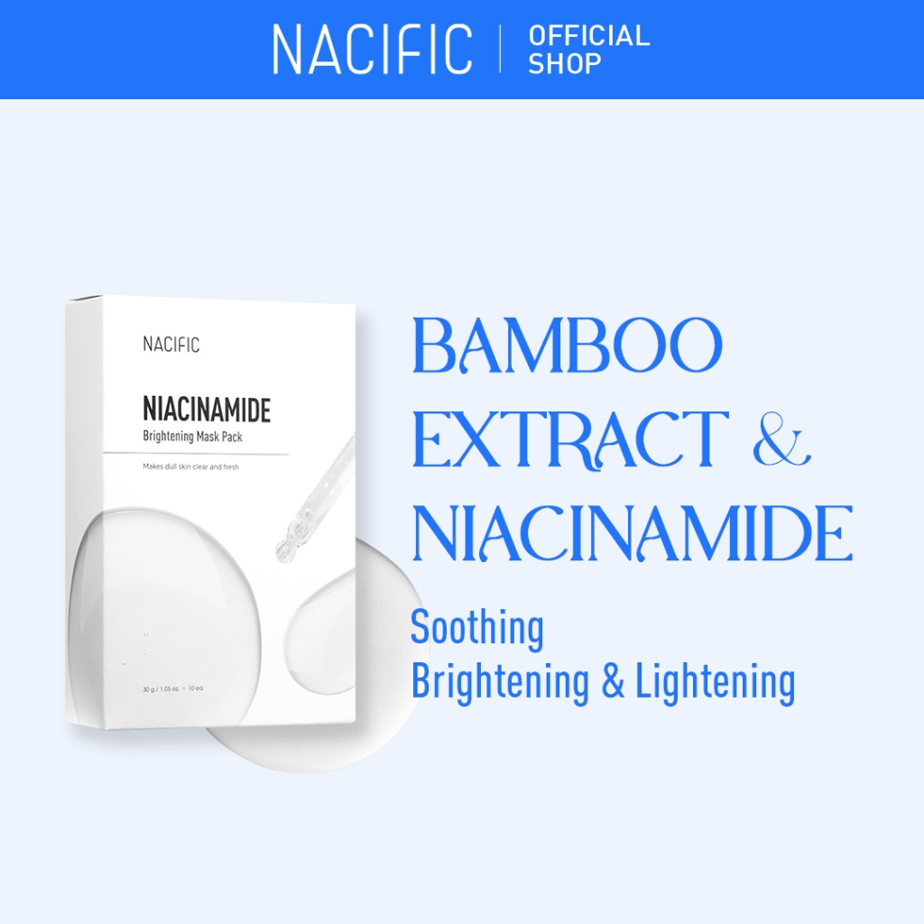 NACIFIC Niacinamide Brightening Mask Pack 10EA