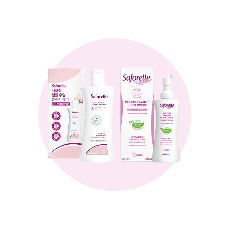 [Saforelle] Feminine Wash 250ml / Gentle Soothing / Ultra Mild Foaming Hygiene / Intimate