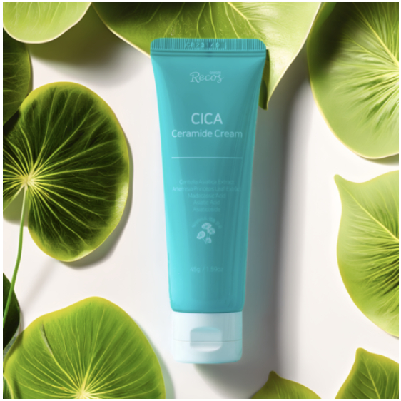 GMGN Lecos Cica Ceramide Centella Calming Repair Cream 45g x 2