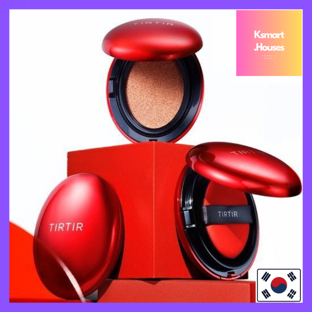 Tirtir Mask Fit Cushion Red (18g) 17C, 21N, 23N, 21W, 24N, 24W, 13C, 13N25N, 29N, 15C, 17W, 21C, 21C