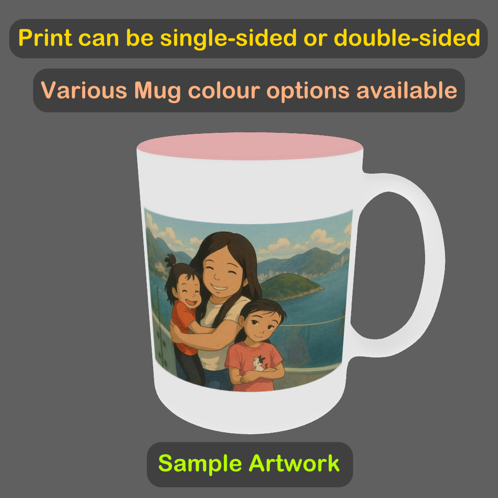 Ghibli-Style Customised พิมพ์แก้วการ์ตูนพิมพ์แก้วแก้วพิมพ์ถ้วยปัจจุบันแม่วัน Photo Mug
