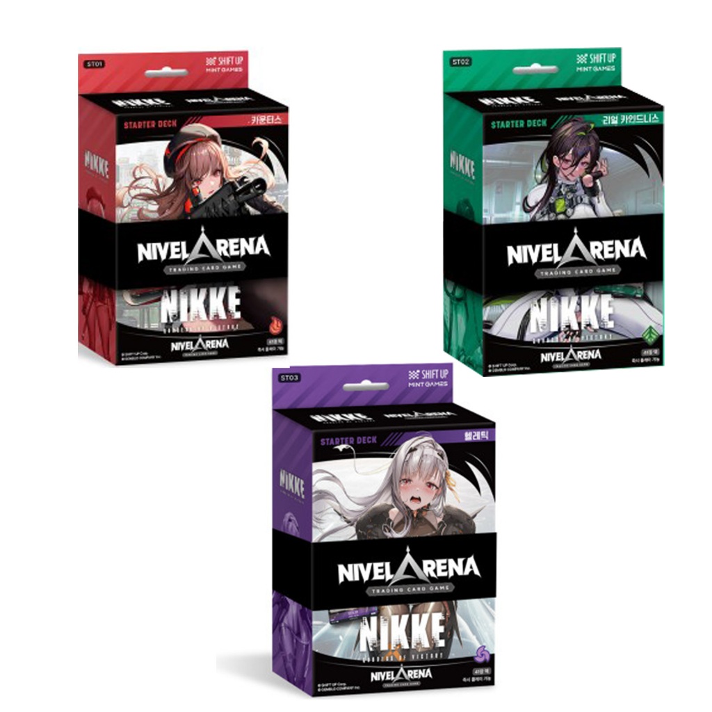 Nikke Nivel Arena Starter Deck Korean Ver. Counters vs Real Kindness vs Helletic