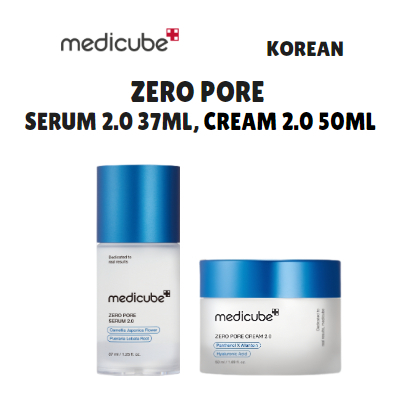 [MEDICUBE] ZERO PORE set SERUM 2.0 37ml, CREAM 2.0 50ml