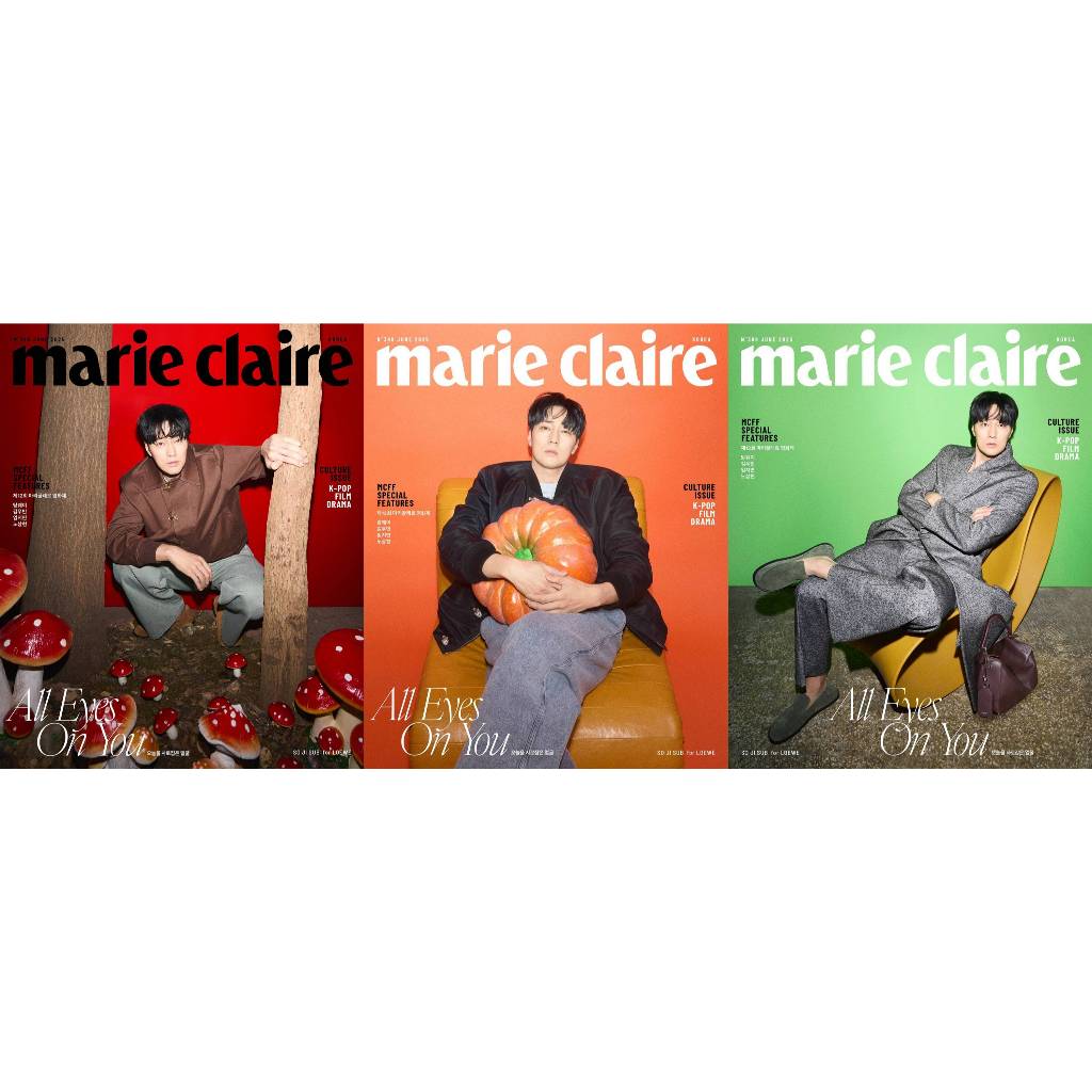 2025.6 marie claire SO JISUB COVER