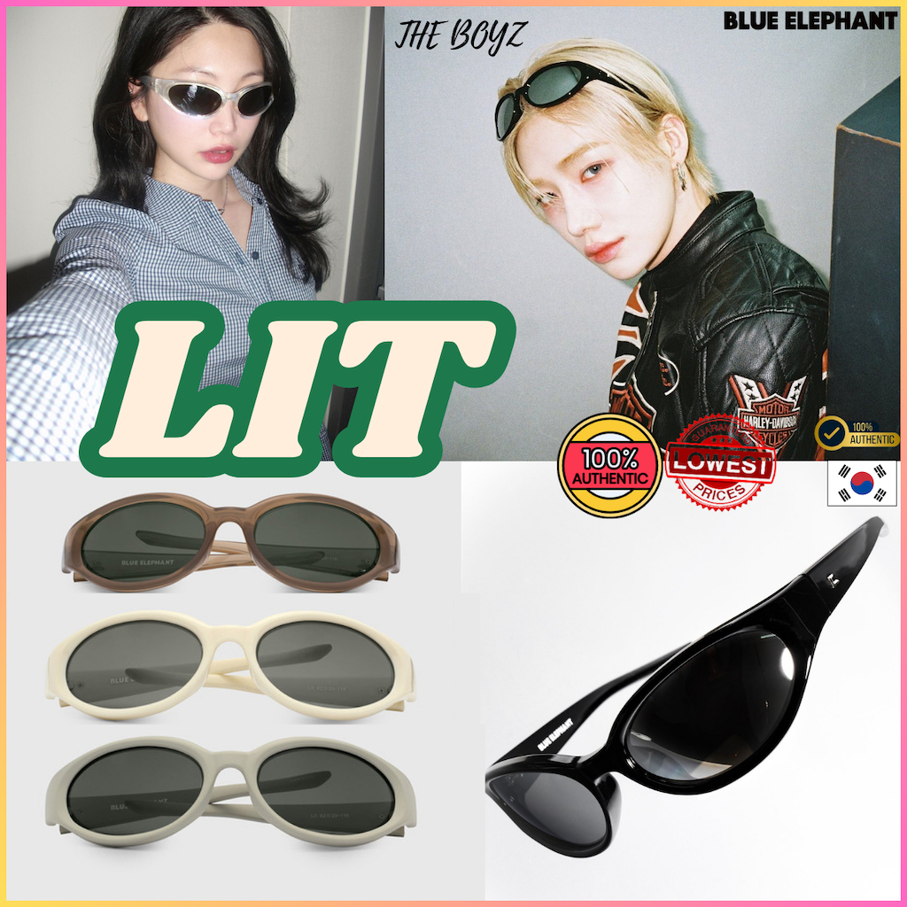 [BLUE Elephant] LIT / 4COLOR /LIT สีดํา, LIT เทา เขียว, LIT งาช้าง, LIT นู้ดเบจ / THE BOYZ