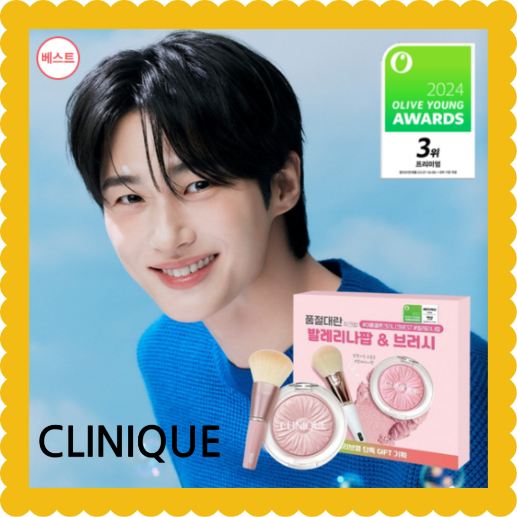 (+แปรง) [CLINIQUE] Cheek Pop Blush 3.5g Nude Pop / Melon Pop