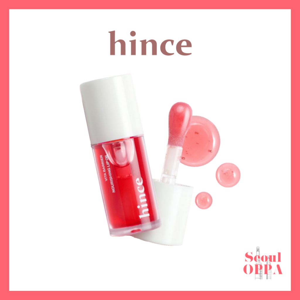 [hince] Vita Barrier Nourishing Lip Oil 4.5ml ลิปบาล์ม ลิปมาสก์ Lip Mask Tint Lipbalm Lipgloss