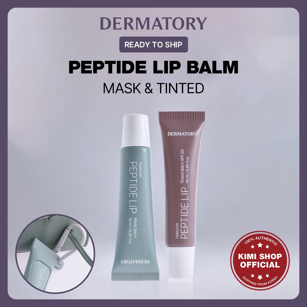 [DERMATORY] Hyaluron Peptide Lip Balm + Keyring Mask Balm Tinted Balm