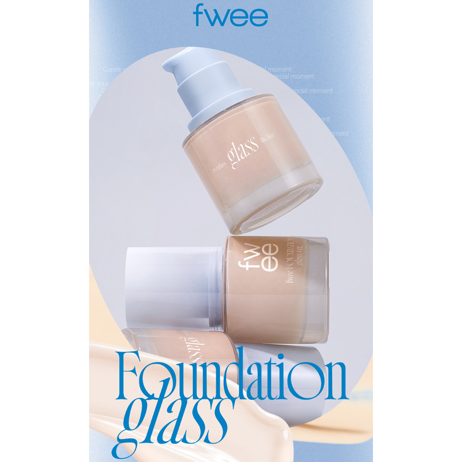 Fwee Foundation Glass, Flawless Radiance ที่แนบมาสู่ผิวของคุณ  ไม่มีแมตต์วัน