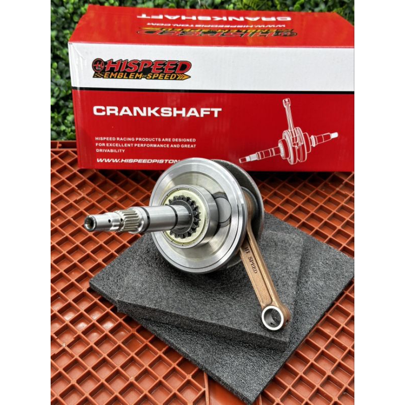 ข้อเหวี่ยง125ชักเดิมแขนโตใส่ลูก64-65-66-67ไม่ชักข้อเหวี่ยงโต104มิลปลายก้าน15มิลใส่125คาร์บูและ125iรุ