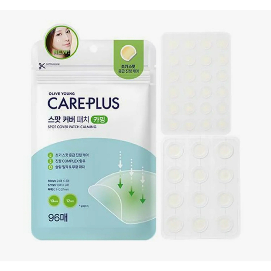 [Olive Young] Care Plus Spot Cover Patch Calming 96 นับ