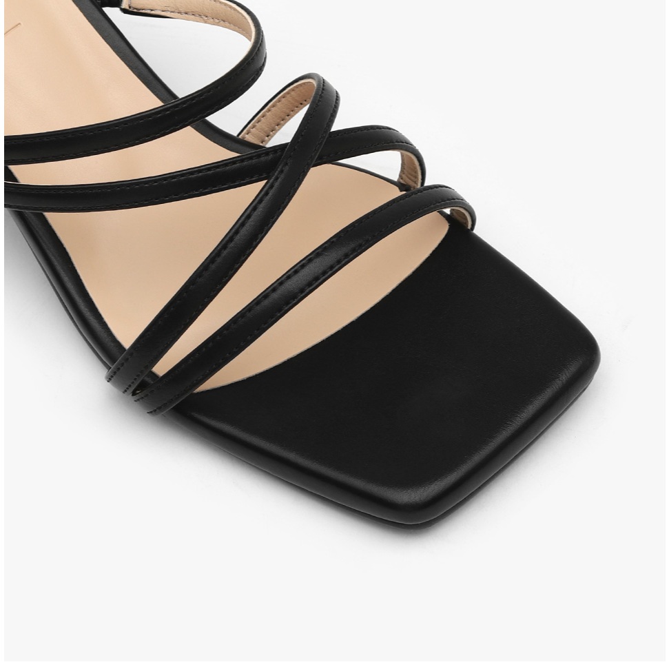 SAPPUN Natalie Square Strap Sandal Mules (5cm) รูปที่ 5