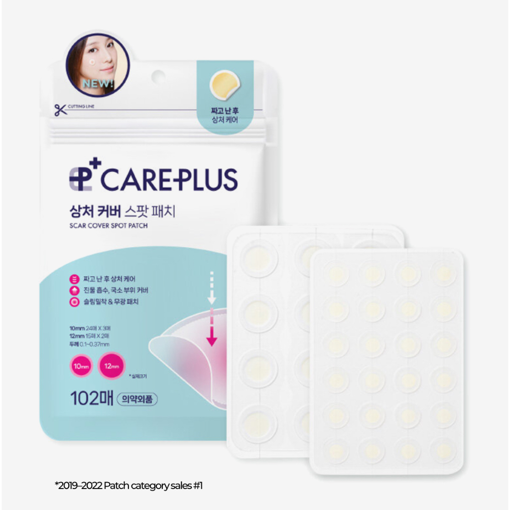 [Olive Young] Care Plus Scar Cover Spot Patch 102 นับ