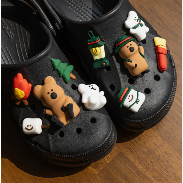 Dinotaeng Clog Buttonz Set เกาหลี crocs jibbitz