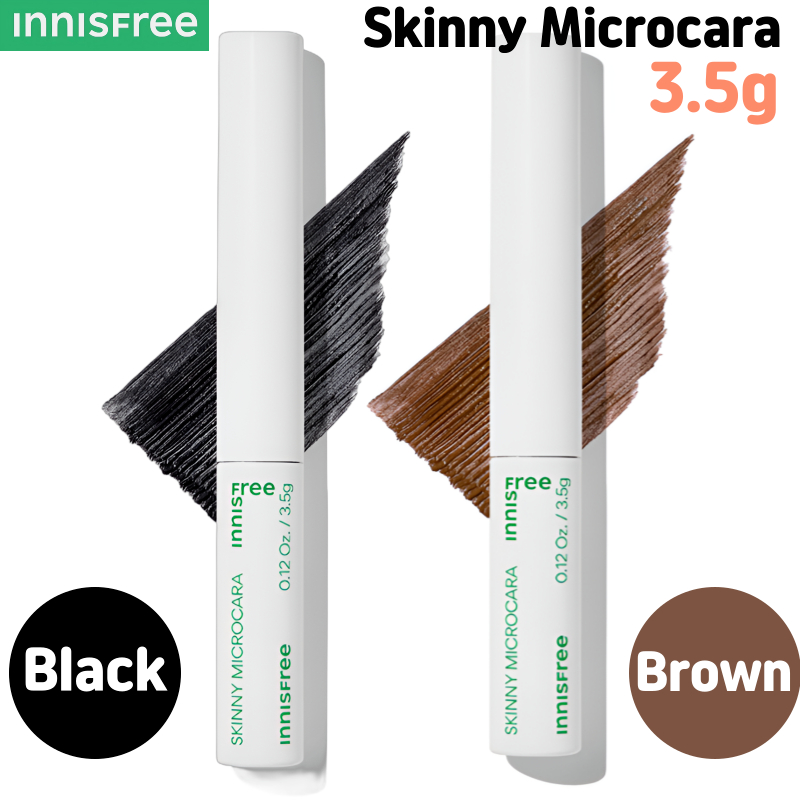[Innisfree] Skinny Microcara มาสคาร่า 3.5g สีดํา สีน้้ำตาล