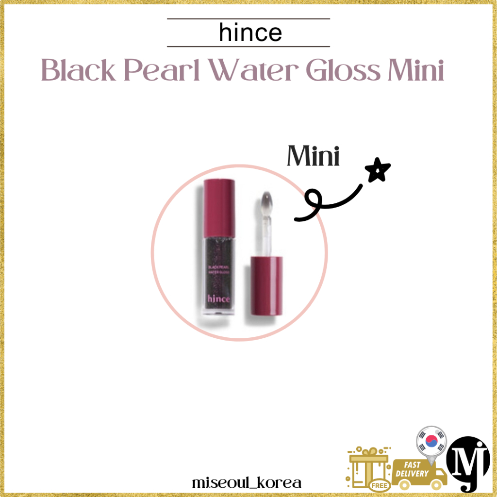 Hince Black Pearl Water Gloss Mini