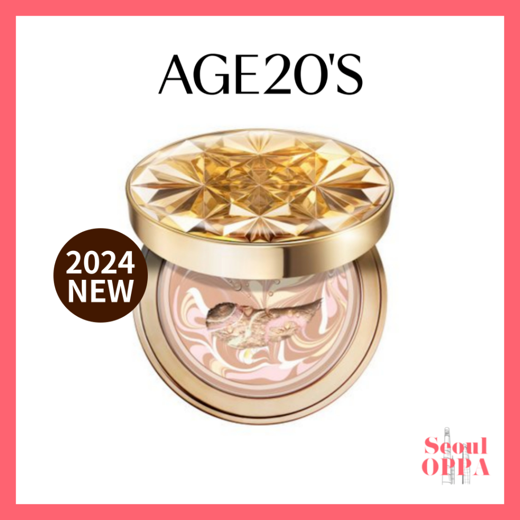 [Age 20's] Essence Cover Pact Royal Gold 14g Age 20 คุชชั่น รองพื้น แต่งหน้า ไพรเมอร์ Cushion Primer