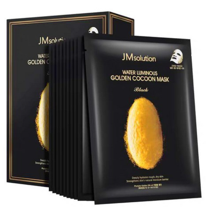 Jm Solution Golden Cocoon Mask Black (1แพ็ค=10ea)