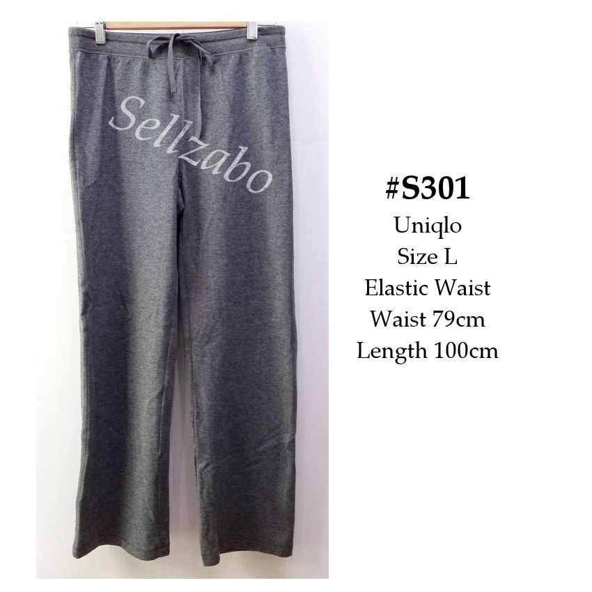 S301 LADIES SIZE L GREY PANTS VIU