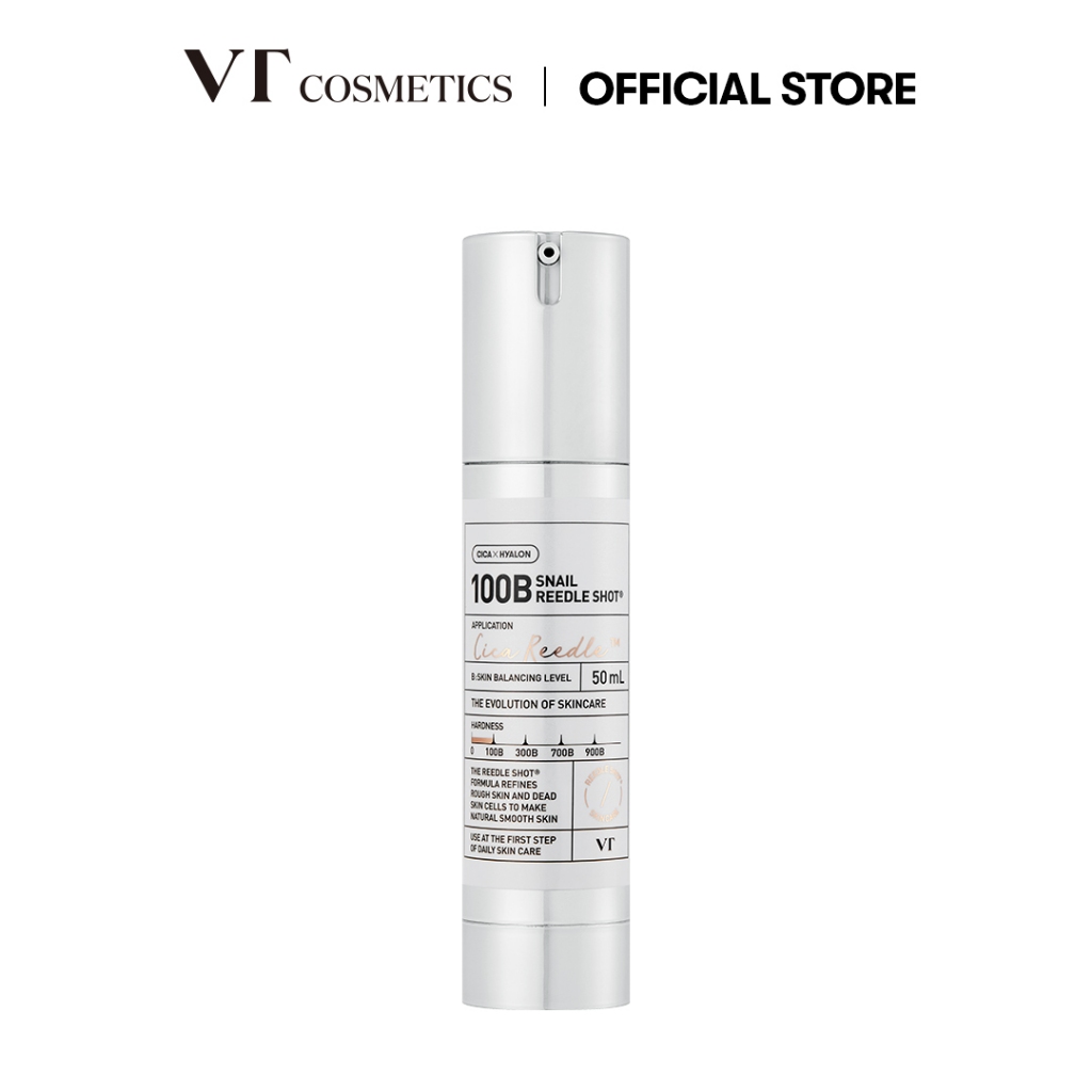 [VT] Snail Reedle Shot(หอยทาก Reedle Shot) 100B เมือกหอยทากเขียว 21% สมดุลน้ําน้ํามัน Soothing Care [Official Flagship]