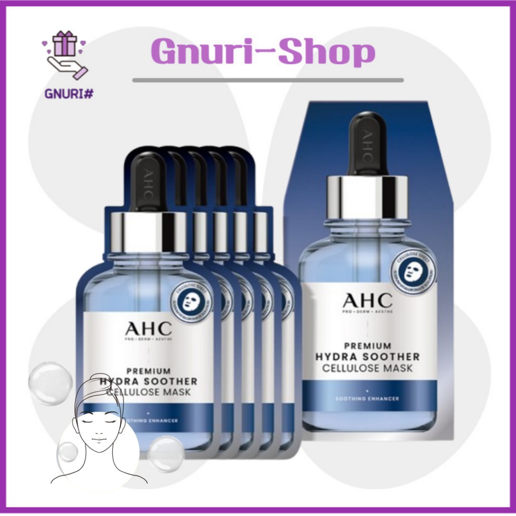 [AHC] Premium Hydra Soother Cellulose Mask 5 แผ่น