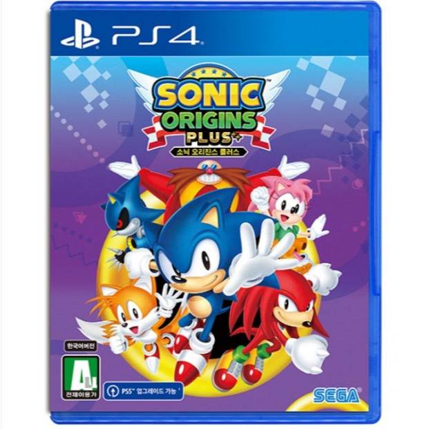 Playstation PS4 Sonic Origins Plus ใหม่