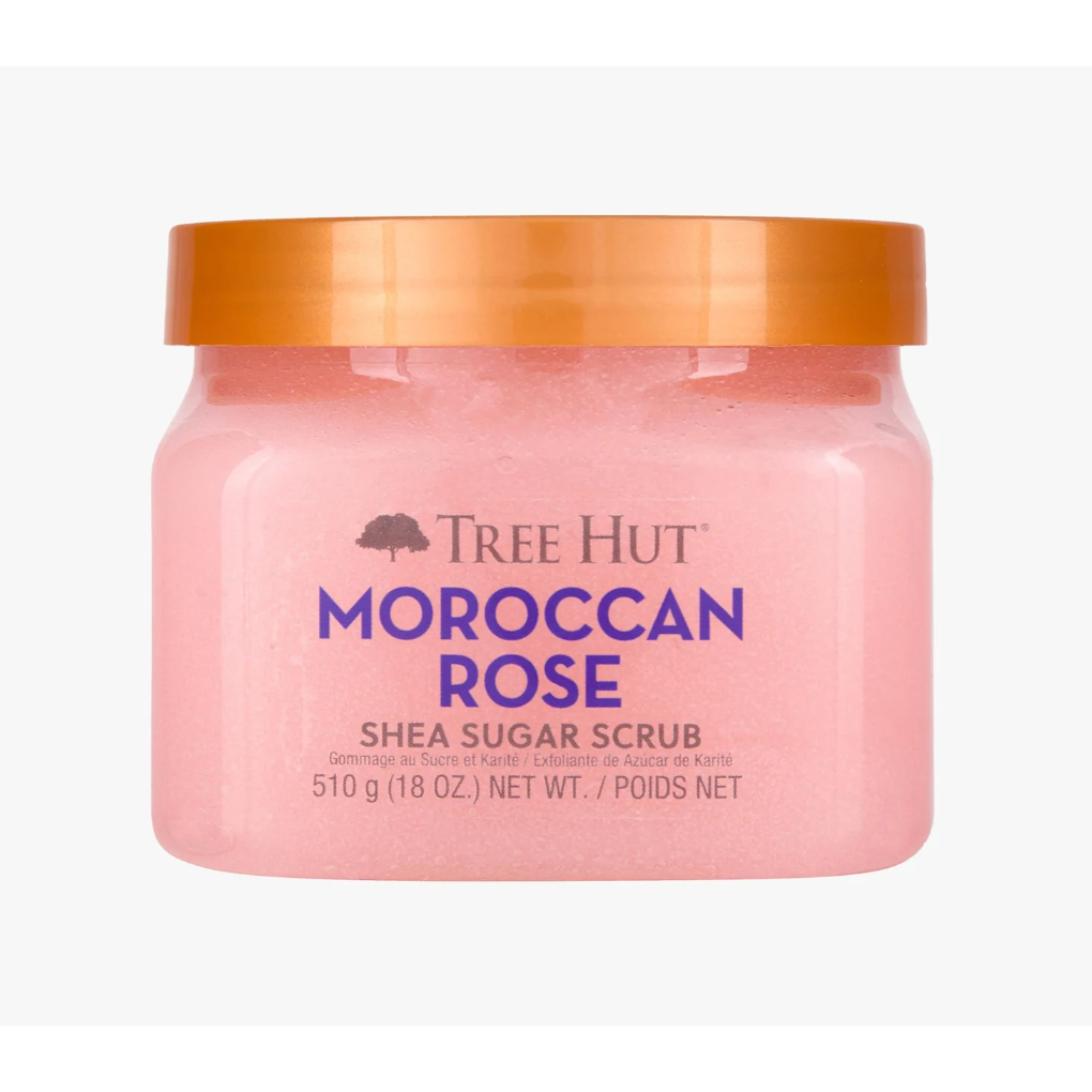 [ทรีฮัท] Moroccan Rose Shea Sugar Scrub 510g