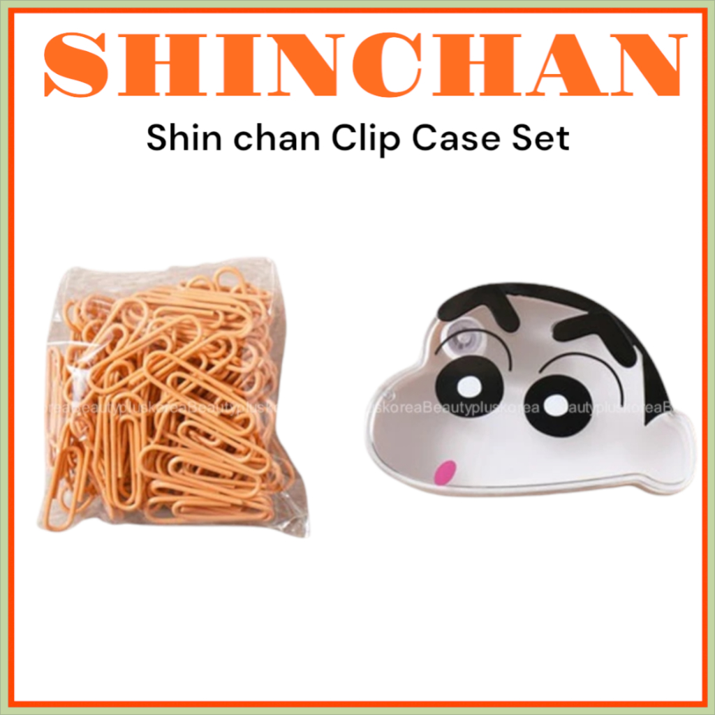 [CRAYON Shinchan] Shin chan Clip Case Set 90 ชิ้น 1051239