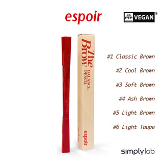 [ESPOIR] The Brow Balance Pencil / Eye Brow Pencil ที่เป็นธร…