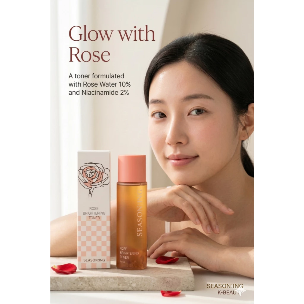 SEASON:ING Rose Toner โทนเนอร์กุหลาบ 180ml thumbnail 3