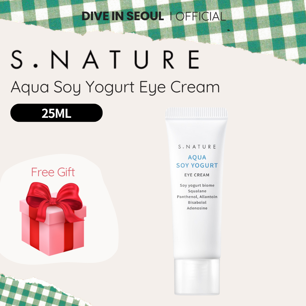 [S.NATURE] S NATURE Aqua Soy Yogurt Eye Cream – 25ml