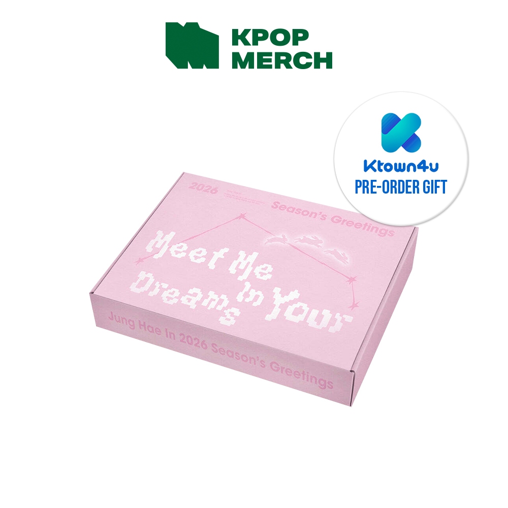 (Ktown4u POB) JUNG HAE IN - 2026 Seasons Greetings [Meet me in your Dreams]