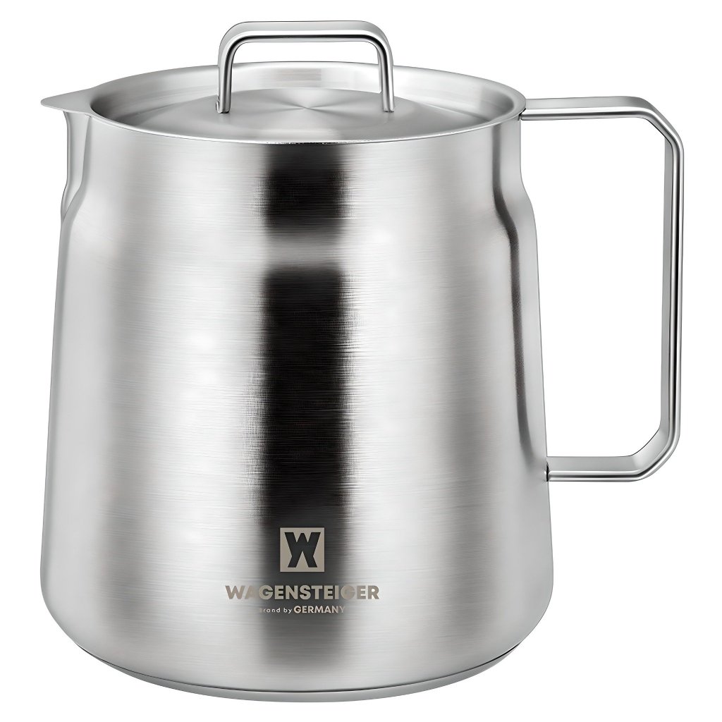Wagensteiger IH สแตนเลสกาต้มน้ําหม้อ 1.5L / 2L SUS304 เตาแม่เหล็กไฟฟ้า Camping Kitchen Multi Cooker