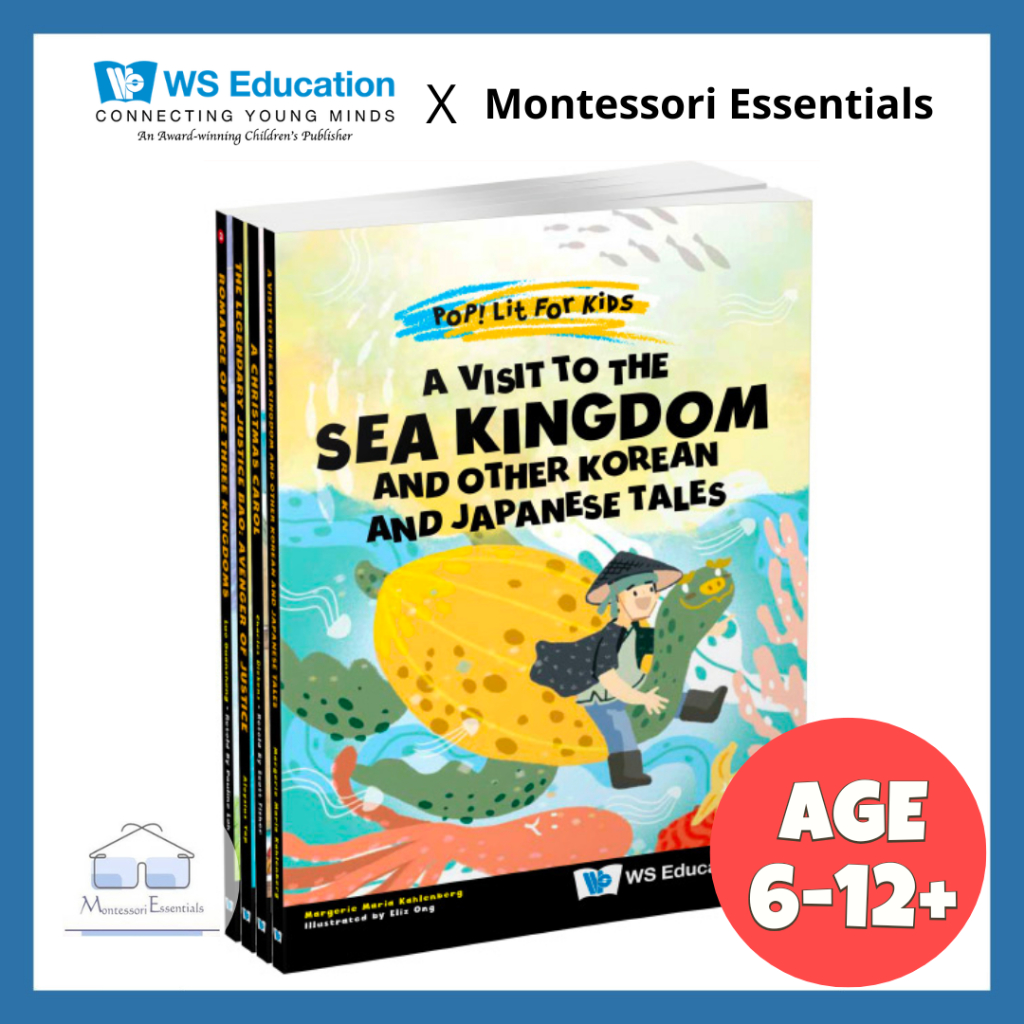 WS E - ยอดนิยม! Lit for Kids (ครบชุด 4) (4 เล่ม) หนังสือเด็กอายุ 6-12 Pop! Lit สําหรับเด็ก
