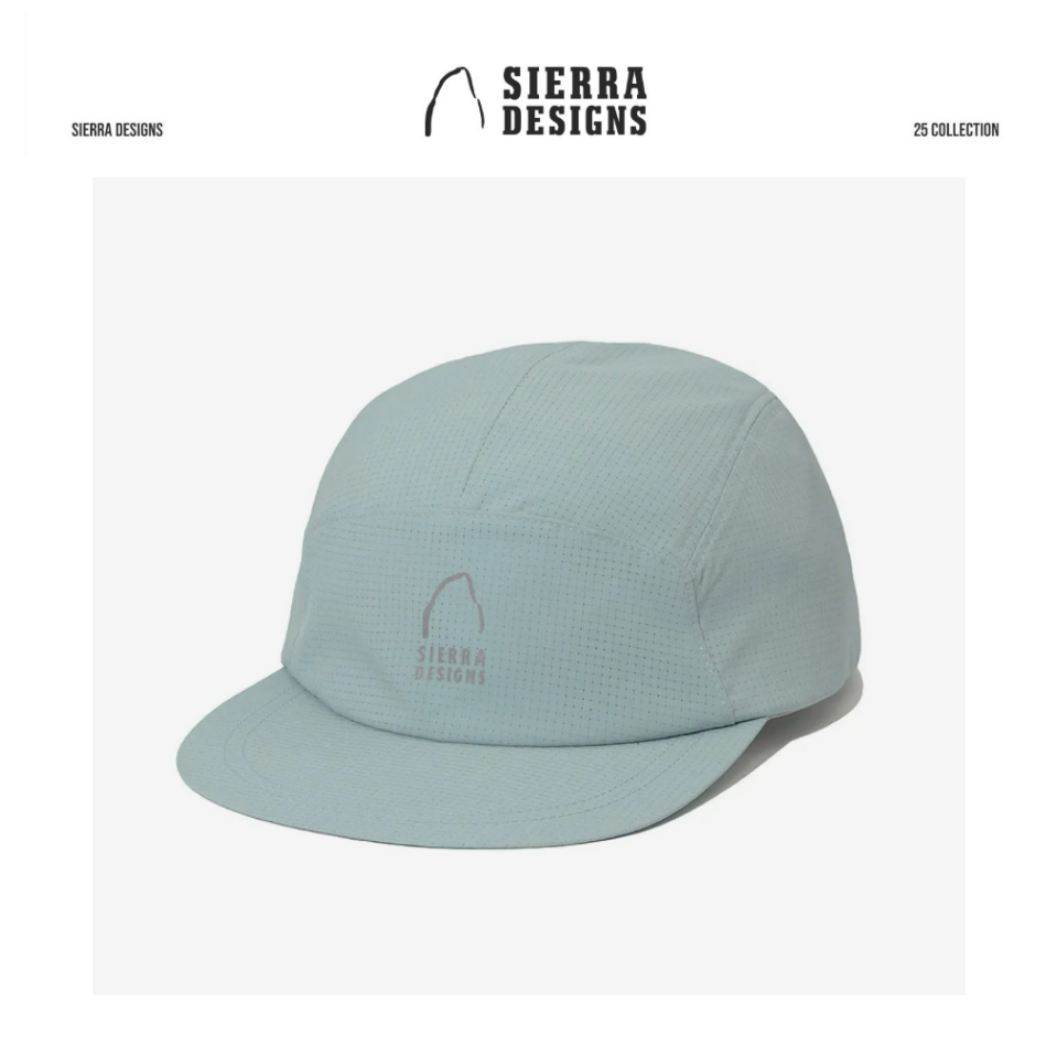 [SIERRA DESIGN] หมวก Nimbus Air Cap สีฟ้า น้ำหนักเบา ระบายอากาศได้ดีแห้งไว เหมาะสำหรับการวิ่งกลางแจ้