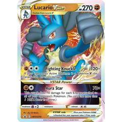 การ์ดโปเกมอน TCG Lucario VSTAR SS Black Star SWSH214 Ultra