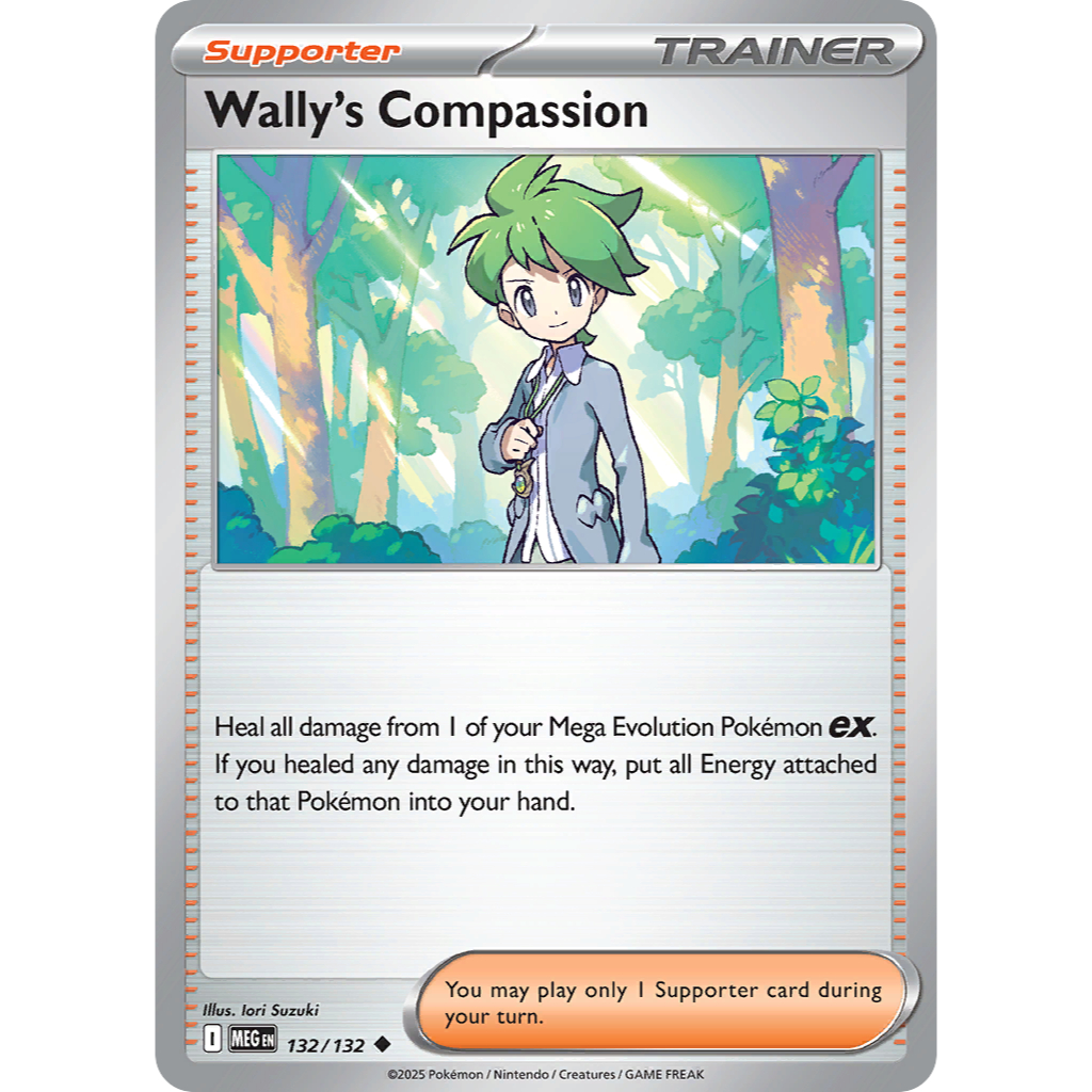 [Pokemon TCG] [Mega Evolution: Mega Evolution] Trainer Card Uncommon Wallys Compassion
