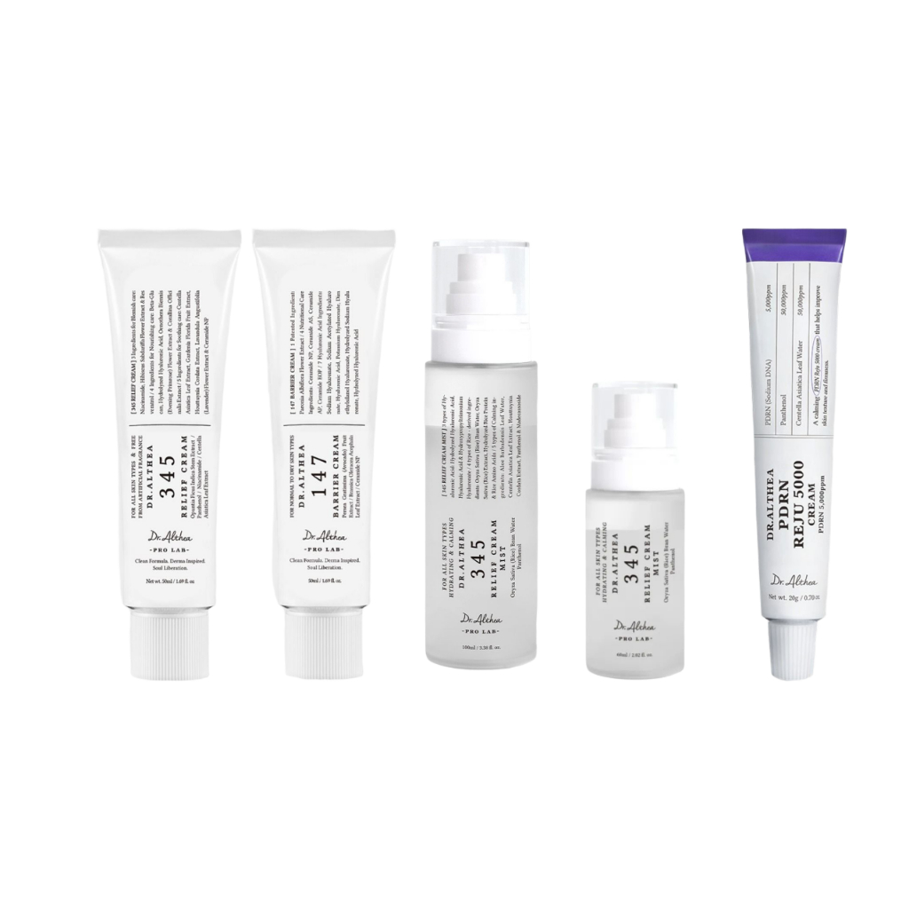 Dr.Althea REJU 5000PPM / 147 Barrier / 345 Relief Cream & Mist Set – Soothing & Barrier Care