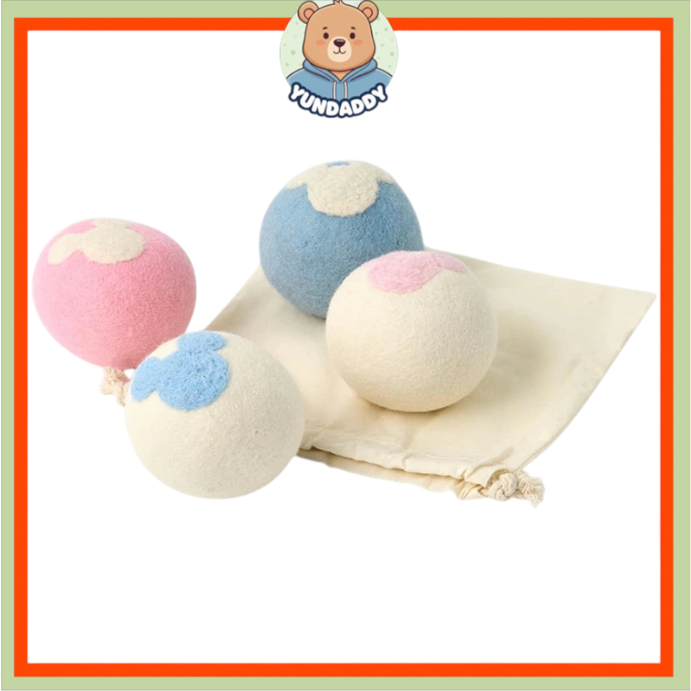 [DISNEY] Wool Dryer Ball 4p Set