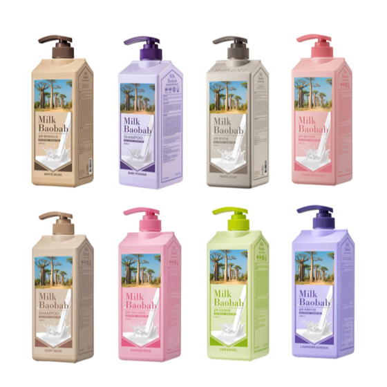 Milk baobab Original Shampoo 1000ml 8type