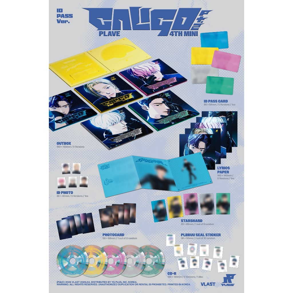 PLAVE - CALIGO PT.2 4TH MINI (ID PASS Ver.) รูปที่ 3