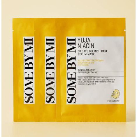 [SomeByMi] YUJA NIACIN 30 DAYS CARE SERUM MASK X 10EA
