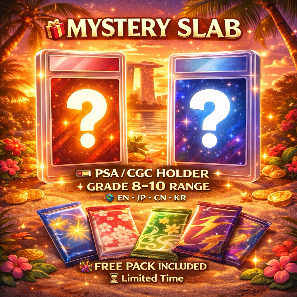 CGC/PSA Pokemon Mystery Slab (เกรด 8-10)